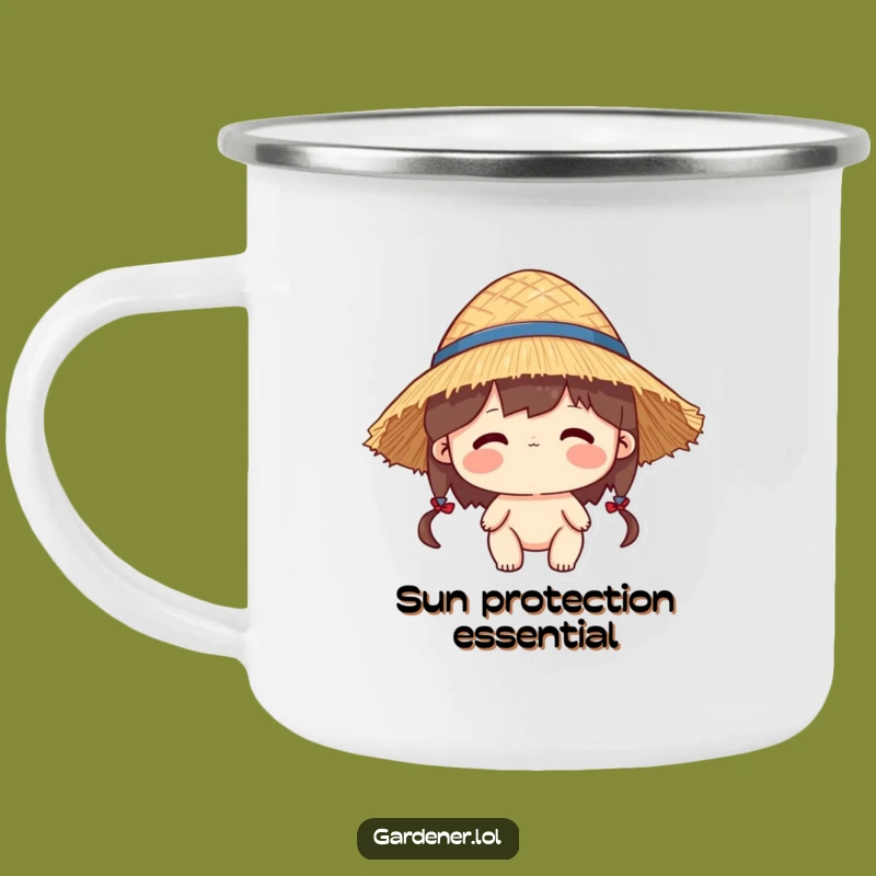 Funny Oversized Hat Camping Mug: Adventure with Style