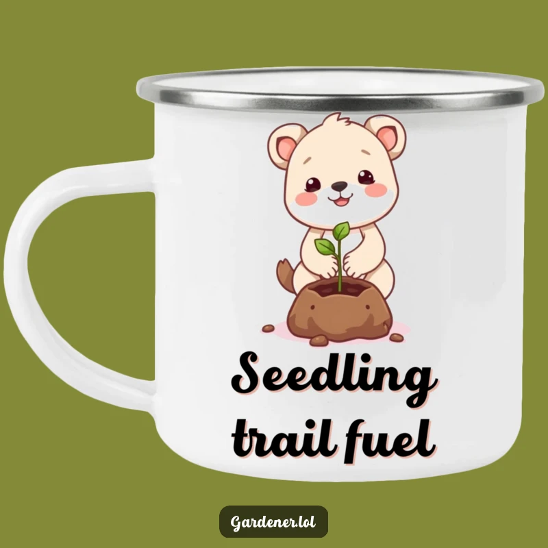 Funny Planting Animal Camping Mug: Your Companion for Growing Happy Trails
