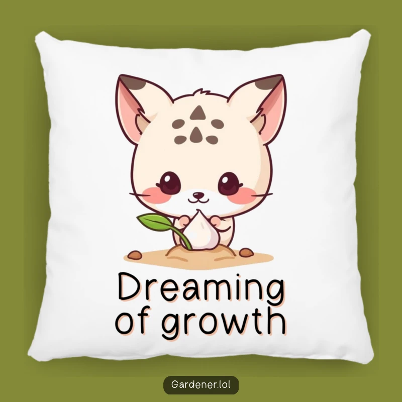 Funny Sprouting Seed Peek Pillow: Cozy Cute Animal Comfort, A Whimsical and Funny Gift for Nature Lovers