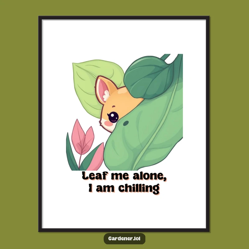 Whimsical Free Printable Wall Art: Peeking Animal, Adorable Downloadable Decor for a Playful Space