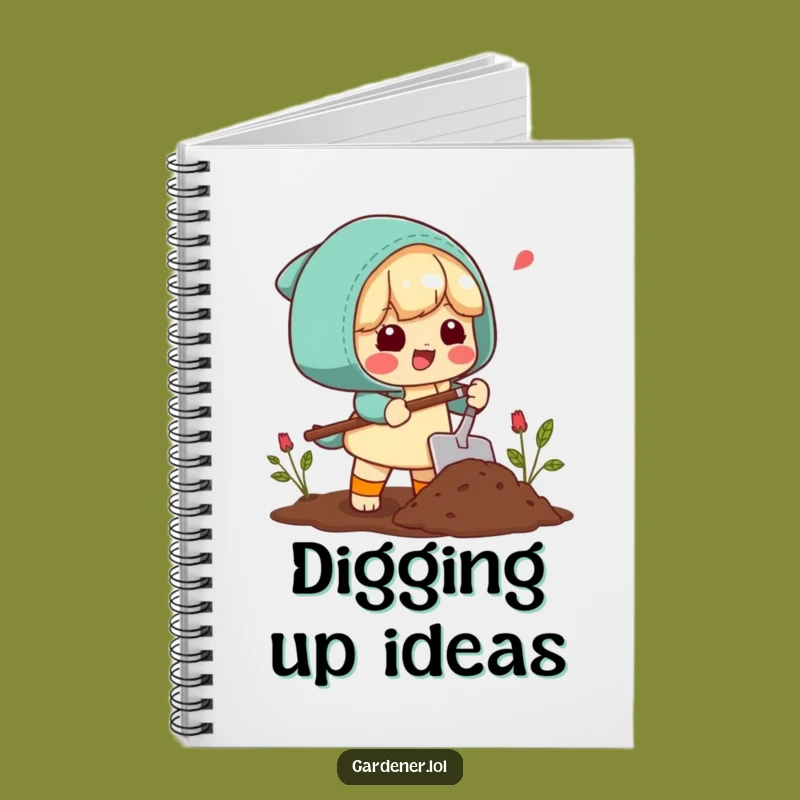 Funny Garden Notebook: Jot Down Garden Plans with This Hilarious Soil Scoop Journal