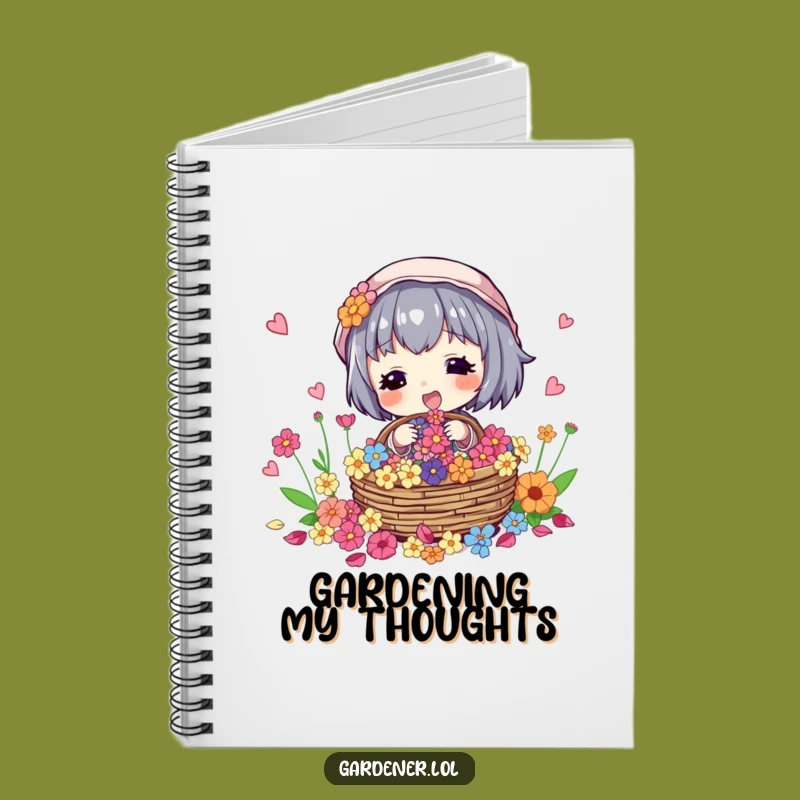 Funny Flower Collector Notebook: Jot Down Ideas with Nature