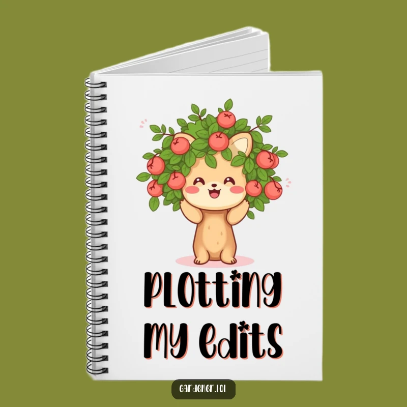 Funny Pruning Animal Notebook: Cheerful Gardener Journal Gift