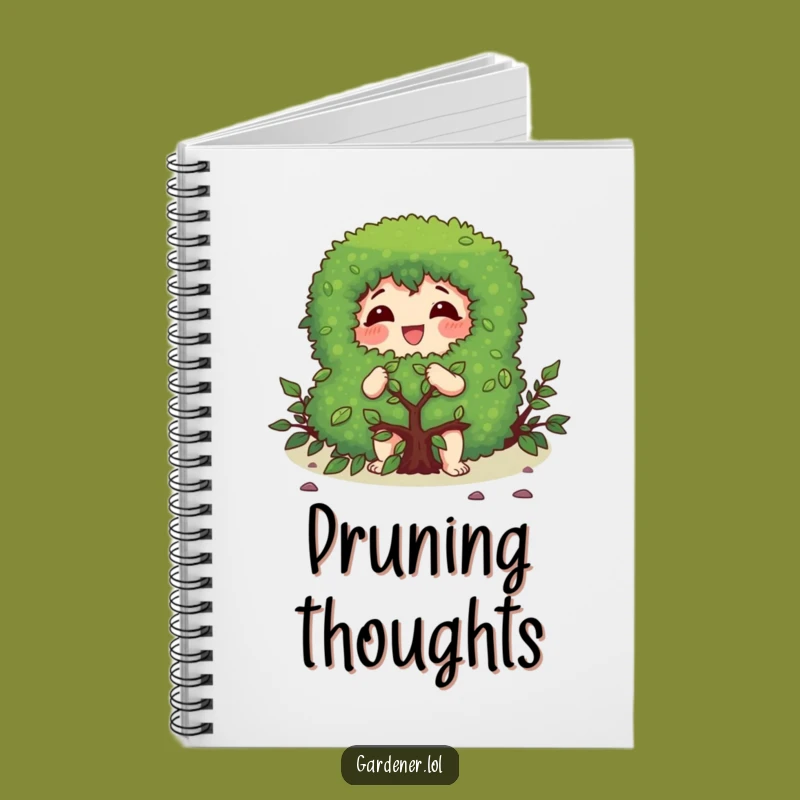 Funny Pruning Notebook: Gleeful Gardener, Garden Plan Funny Gift
