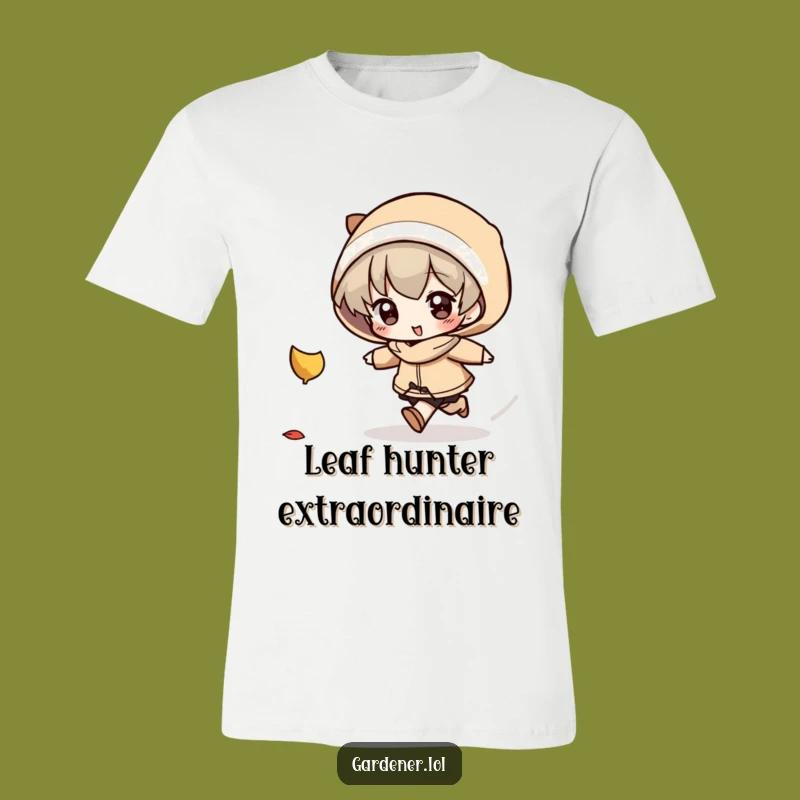 Funny Fall Leaf Chaser Tee: Show Your Autumn Spirit with This Hilarious Shirt