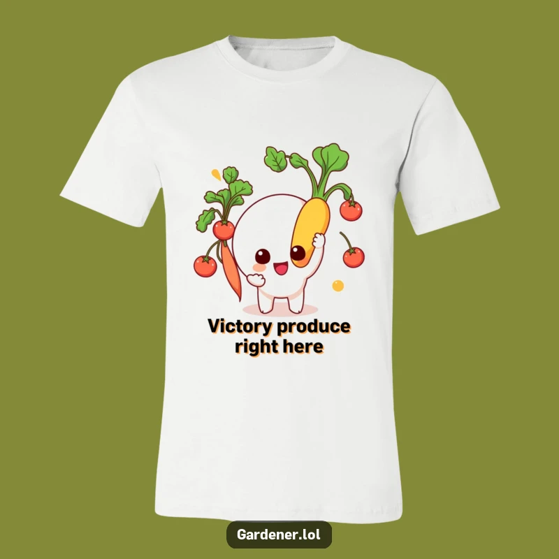 Funny Garden Fresh Tee: Wear Your Harvest Joy with This Hilarious Vegetable Shirt